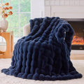BENVWE Fluffy Faux Fur Throw Blanket by BENVWE