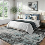 RELEANY Washable 5'x7' Abstract Area Rug - Image 2
