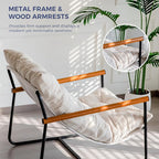 MAXYOYO Modern Accent Chair, Comfy Living Room Chair - Image 7
