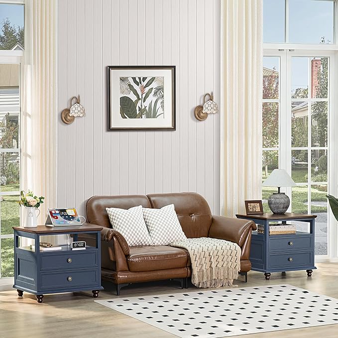 Joaxswe Farmhouse Nightstand - Image 5