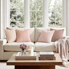 MIULEE Faux Fur Plush Decorative Throw Pillow Covers 16x16, Soft Cute Romantic - Image 3