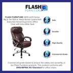Flash Furniture Hercules Series High-Back Swivel LeatherSoft Office Chair - Image 11