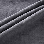 MIULEE Grey Chenille Couch Lumbar Throw Pillow Covers, 12x20 | Set of 2 - Image 5