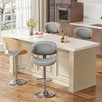 YaFiti Bar Stools for Kitchen Island, Swivel Bar Stools for Kitchen Counter - Image 7