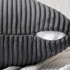 MIULEE Grey Decorative Throw Pillow Covers - Image 6