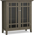 SIMPLIHOME Bedford Storage Cabinet by SimpliHome