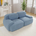 Boneless Sectional Couch, No Assembly Required, 81.8” Modular Cloud Sofa by ModonChicSofasCouches