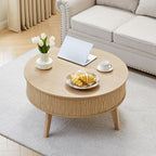 Round Lift Top Coffee Table - Image 9