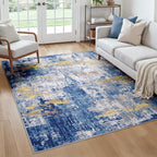 RELEANY Washable Square 6'x6' Area Rug by RELEANY