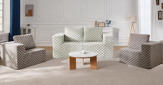 Modular Sectional Sofa 2 Seater Loveseat Modular Couch - Image 7