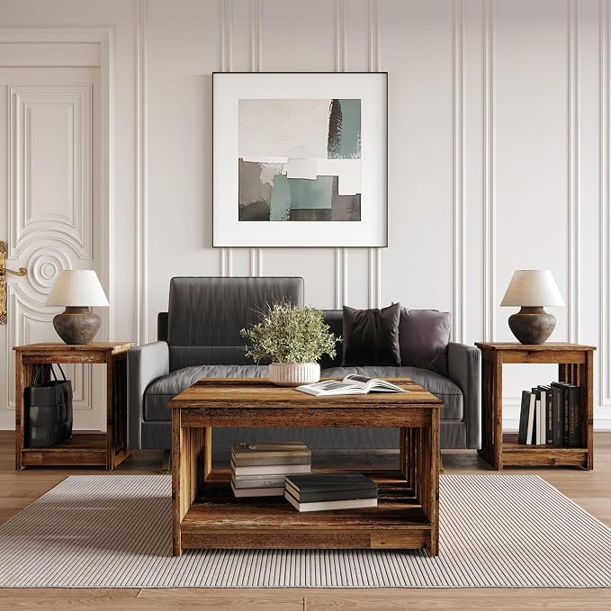 HOME DESIGN Nashua 3 Piece Coffee Table Set by WelcomeTo
