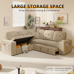 Modular Sectional Sleeper Sofa - Image 6