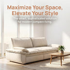73.2" Sofa Bed Queen, 3-in-1 Pull Out Sofa Bed - Image 5