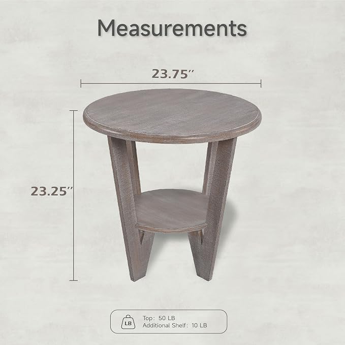 Rustic Farmhouse end Table - Image 3