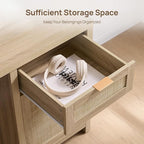 SICOTAS Rattan Home Office Desk - Image 4