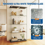 IDEALHOUSE Tempered Glass Display Cabinet - Image 6