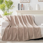 Brown Throw Blanket - Image 3