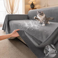 Loiion Velvet Sofa Cover, Ultra Soft Waterproof Non-Slip Couch Cover by Loiion
