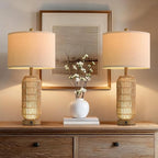 OYEARS 25" Table Lamps Set of 2 - Image 4