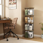 SUNMORY 4 Tier Rotating Bookshelf Tower, Revolving 360 ° Spinning Bookcase - Image 6