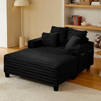 Amsleekey 64" Chaise Lounge Chair Indoor, Oversized Sleeper Chair by Amsleekey