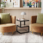 3-Tier Tempered Glass Side Table - Image 9