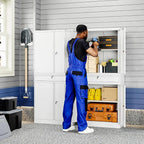 Yizosh Metal Garage Storage Cabinet - Image 2