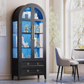 Vlsrka 71" Arched Display Cabinet by VlsrkaFurniture