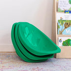 ECR4Kids Plastic Leaf Scoop Floor Rocker Seat, Classroom Furniture - Image 9