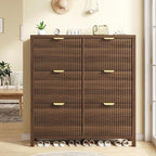 YOMILUVE 47.3" Shoe Cabinet Storage - Image 3