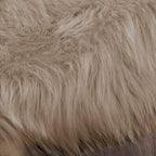 Latepis 2x3 Brown Beige Small Faux Fur Rug Fluffy Furry Rugs Throw Rug Washable - Image 7