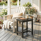 ODK Outdoor Side Table, Adirondack Patio End Table - Image 2