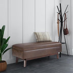 SIMPLIHOME Owen Rectangular Storage Ottoman - Image 2