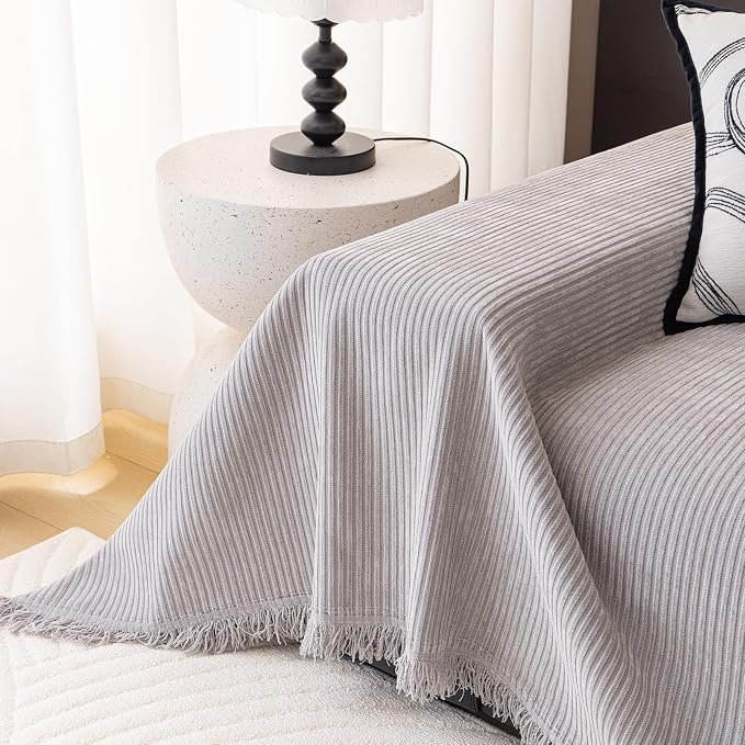 DREAMINGO Modern Minimalist Sofa Covers Washable Pet Furniture Protector Couch - Image 5