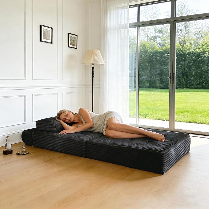 ANONER Sectional Cloud Couches, Folding Sofa Bed - Image 5
