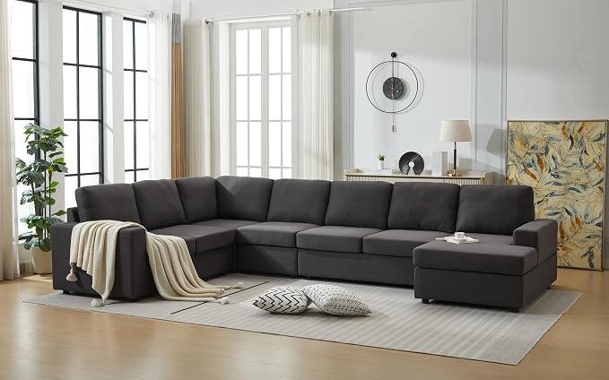 Ball & Cast 147" L-Shaped Sectional Couches - Image 4