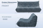 Bean Bag 3-Seater Chair Big Sofa Beanbag Chair - Image 2