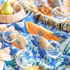 LUTBM Boho Throw Blanket for Couch Sofa Chair Cotton Summer Blankets for - Image 7