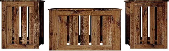 HOME DESIGN Nashua 3 Piece Coffee Table Set - Image 5