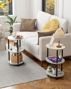 Small Round Side Table - Image 6