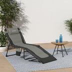 Outdoor Folding Lounge Chair Padded - Image 2