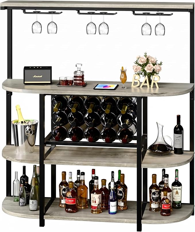 PUKAMI Mini Wine Bar Cabinet - Image 3