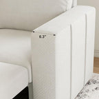 Belffin Modular Sectional Sleeper Sofa Bed - Image 5