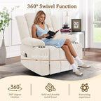 Korser 360° Swivel Rocker Recliner - Image 3