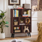 LEYAOYAO 7 Cube Bookshelf 3-Tier Bookcase - Image 6