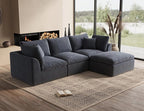 ohllob 110 Inch Cloud Sectional Couches by Ohllob