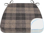 AAAAAcessories D-Shaped Chair Cushions, Machine-Washable Cover by AAAAAcessories