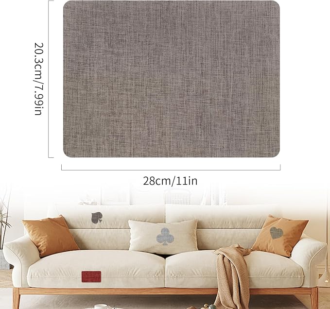 SYLVASS 8x11 Inch Fabric Repair Patches, Self-Adhesive Linen Patch - Image 2