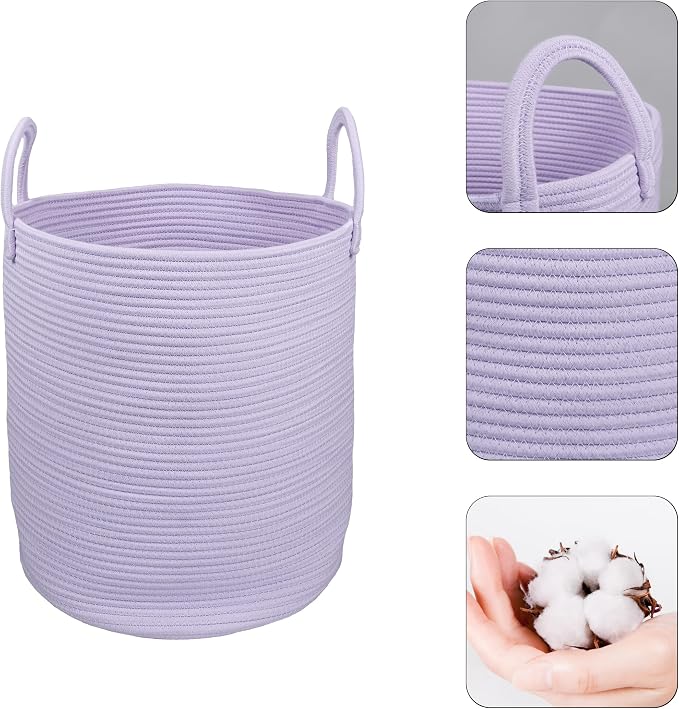 XUANGUO Rope Laundry Basket Hamper - Image 2