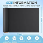 Leather Repair Patch Tape Kit, Vinyl Leather Repair Kit - Image 2